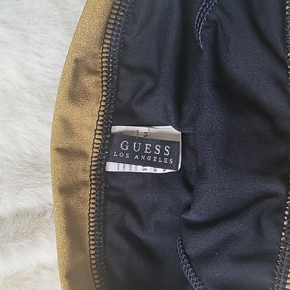 GUESS METALLIC GOLD SWIMSUIT - Picture 6 of 9